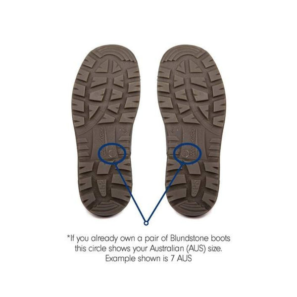 Blundstone 169 Unisex Slip-on Steel Toe Work & Safety Boot with Rubber Toe Cap - Saddle Brown