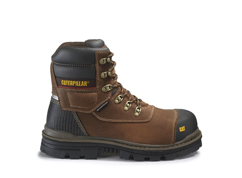 CAT Adhesion Ice Men's 6" Waterproof Composite Toe Winter Work Boot With Vibram Arctic Grip 722744