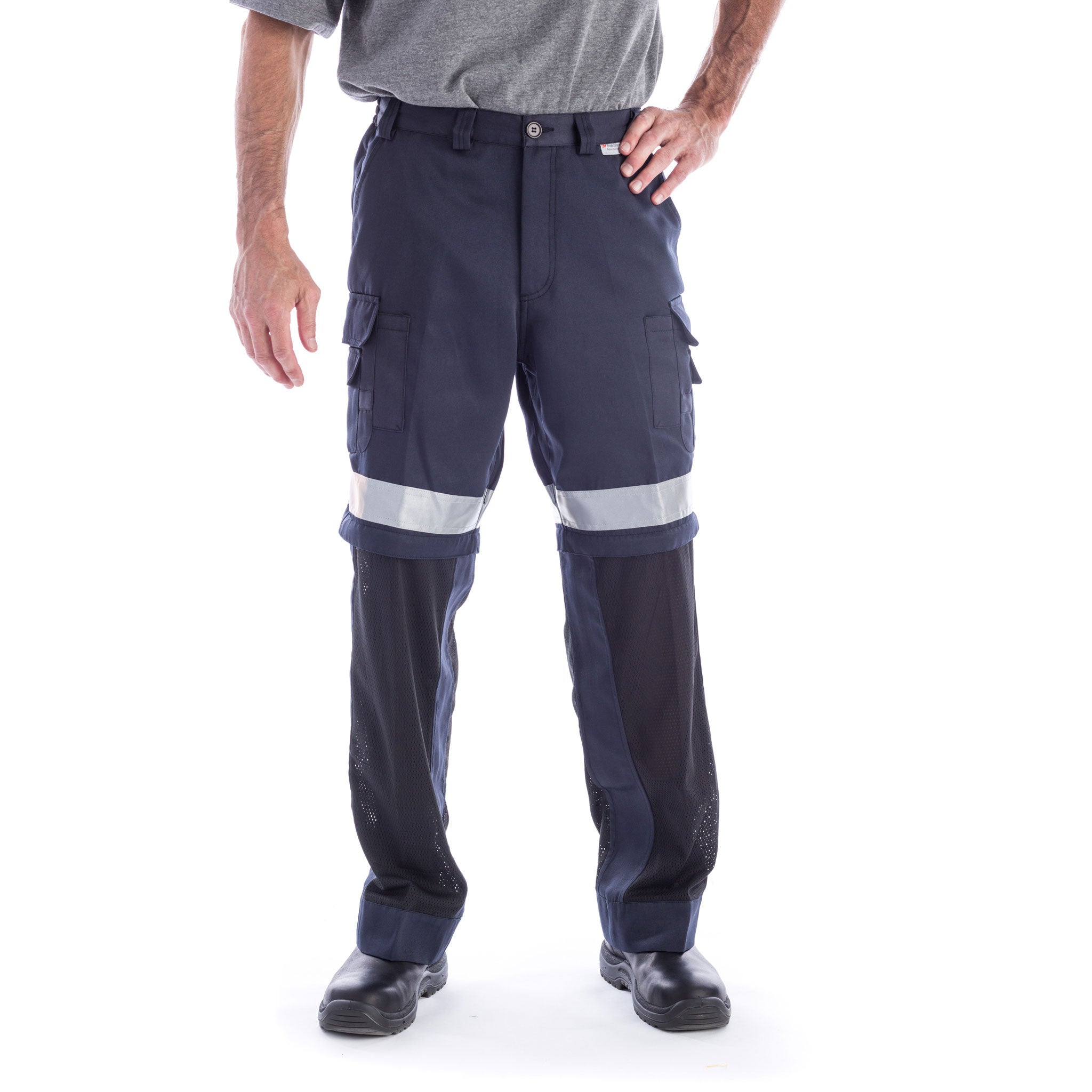 CoolWorks Hi-Vis Men's Ventilated Cargo Work Pants