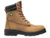 Dickies Men's 8" Brown Leather Steel Toe Safety Boot DK0A4NNVDWX