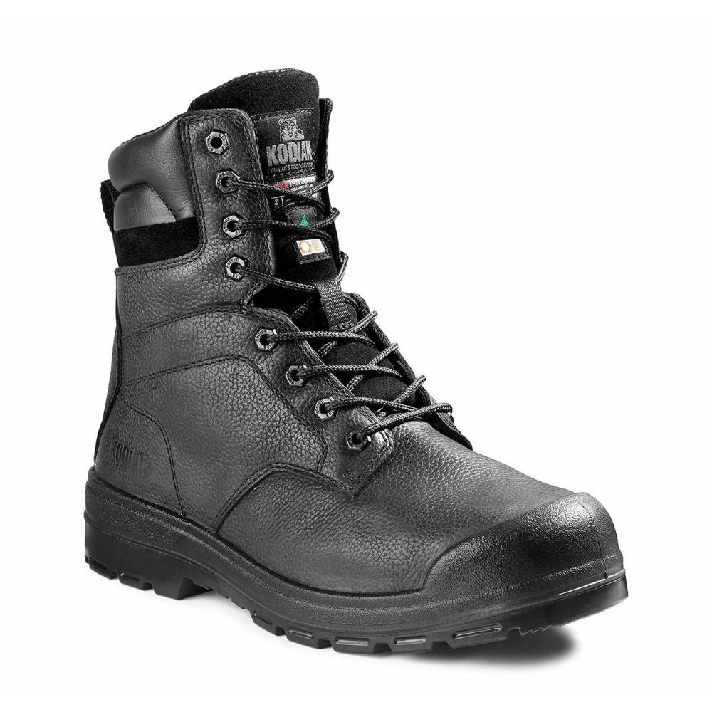 Kodiak Greb Mens 8 Steel Toe Work Boot Kd0a4th3blk Black Work Authority 3582