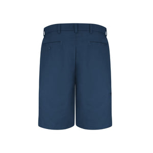 Red Kap Mens Cell Phone Pocket Work Shorts Back Navy