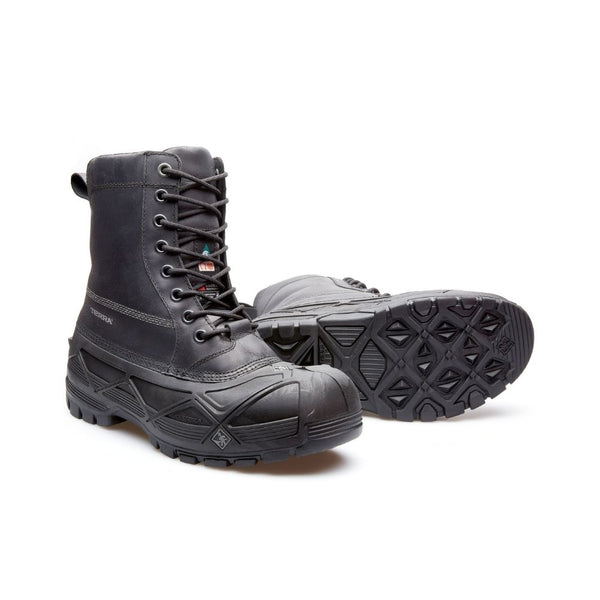 Terra Crossbeam Men's Women's WP 10" Winter Safety Boot with Composite Toe - Black TR0A4NQUBLK