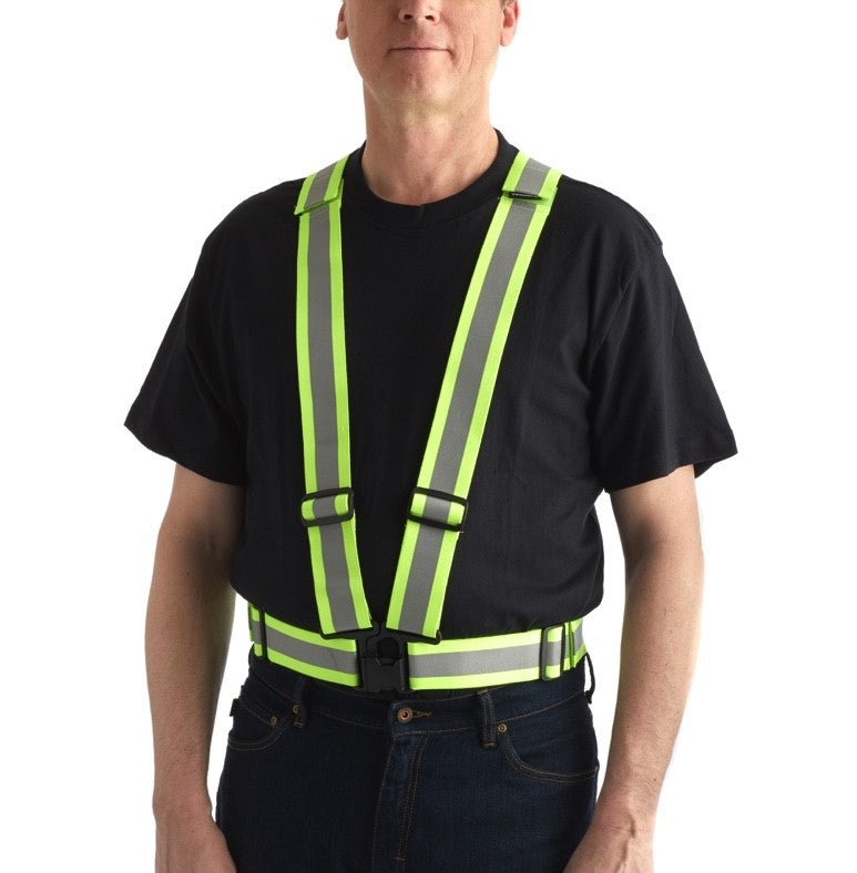 Terra Hi Vis Safety Work Belt 451001YL Work Authority