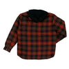 Tough Duck Men's Flannel Hooded Shirt Jacket - Red WS06