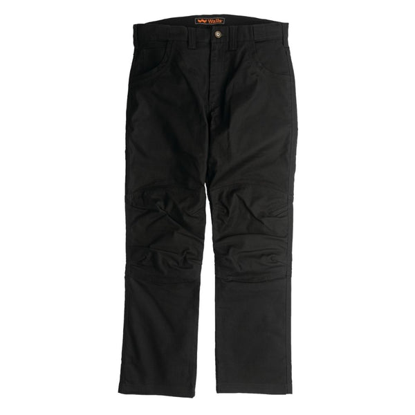 Walls Ditchdigger All-Season Twill Double-Knee Men's Work Pant YP96 - Midnight Black