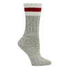Kodiak Women's Merino Wool Blend Work Socks - Grey/Red