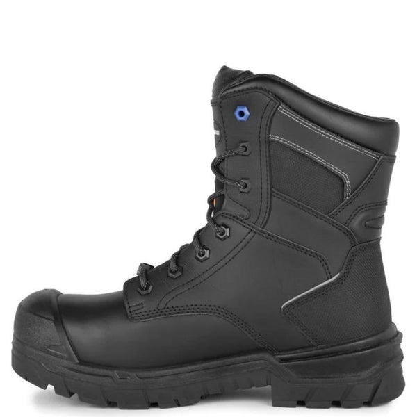 Acton Driller Waterproof Unisex 8" Composite Toe Work Boot with Internal MET Guard 9300-11