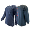 Atlas Guardian Men's FR Henley Hi-Vis Long Sleeve Shirt 403NB - Navy