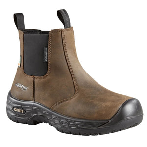 Baffin Ice Crew Men's Winter Pull-On Composite Toe Work Boot HERO-MP03BR - Brown