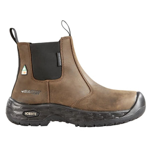 Baffin Ice Crew Men's Winter Pull-On Composite Toe Work Boot HERO-MP03BR - Brown