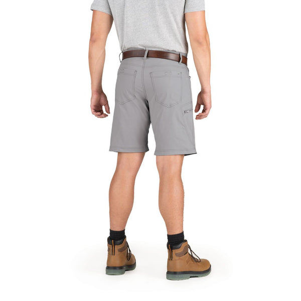 Berne Men's 10" Lightweight Flex Pro Short S813 - Smoke Grey