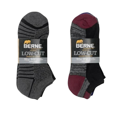 Berne Men's 3-PK All Purpose Low Cut Work Sock 923BLC