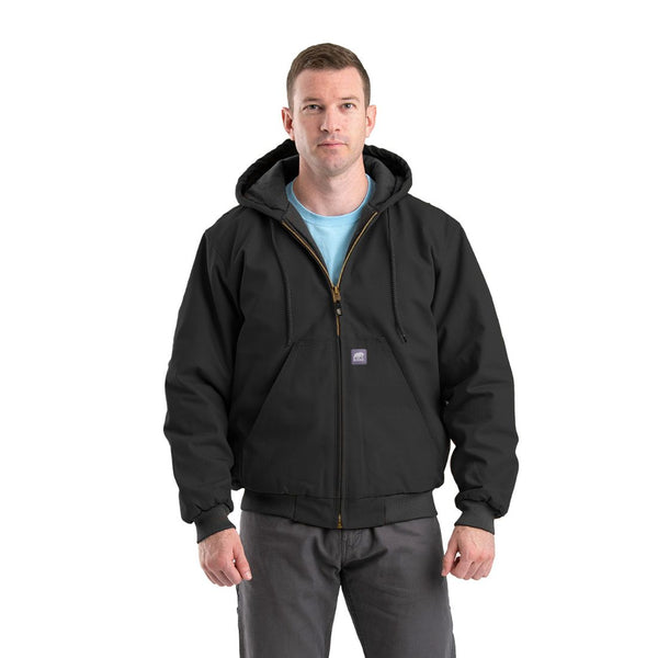 Berne HJ51 Heritage Hooded Jacket Black 2XL