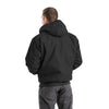 Berne Men's Heritage Duck Hooded Active Work Jacket HJ51 - Black