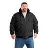 Berne Men's Heritage Duck Hooded Active Work Jacket HJ51 - Black