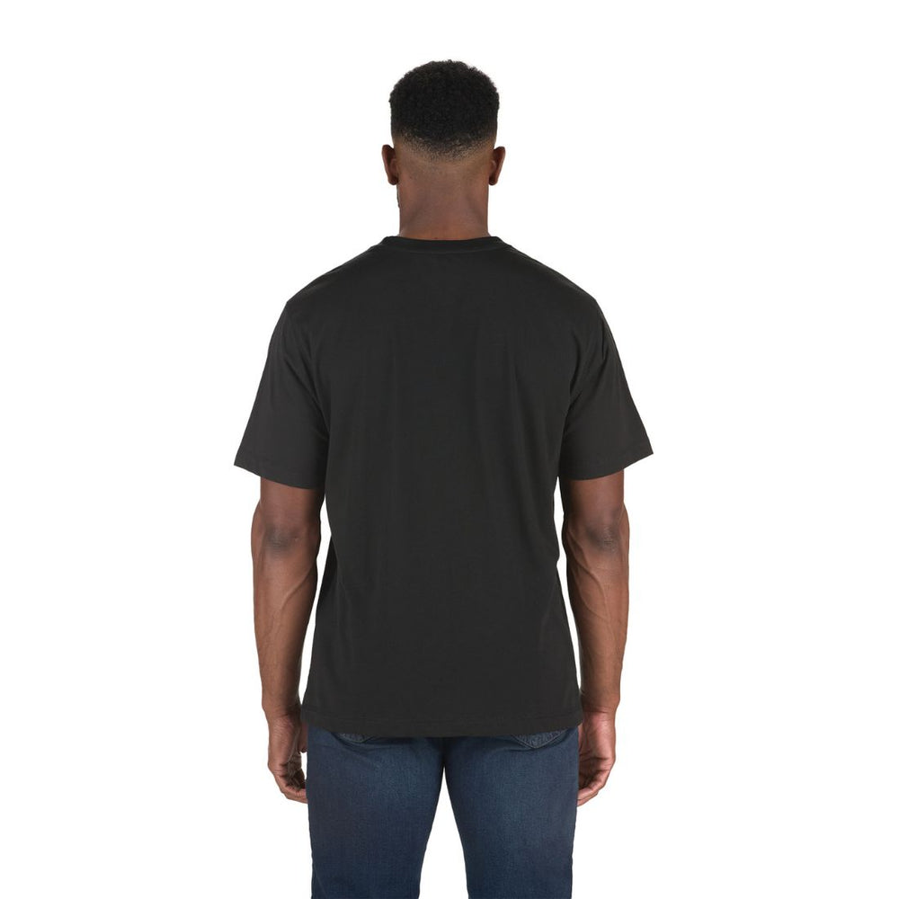 Berne Men's Men's Short Sleeve Graphic Tee BSM47 - Black