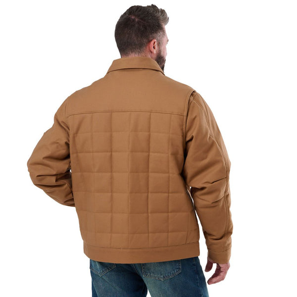 Berne Men's Quilted Medium Weight Gasoline Jacket J23