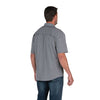 Berne Men's Flex 180 UPF Button Down Short Sleeve Shirt SH32 - Black Heather