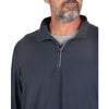 Berne Men's Midweight UPF Quarter-Zip Sweater SH14 - Navy