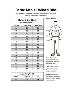 Berne High Visibility Men's Unlined Work Overalls HVB914 - Orange