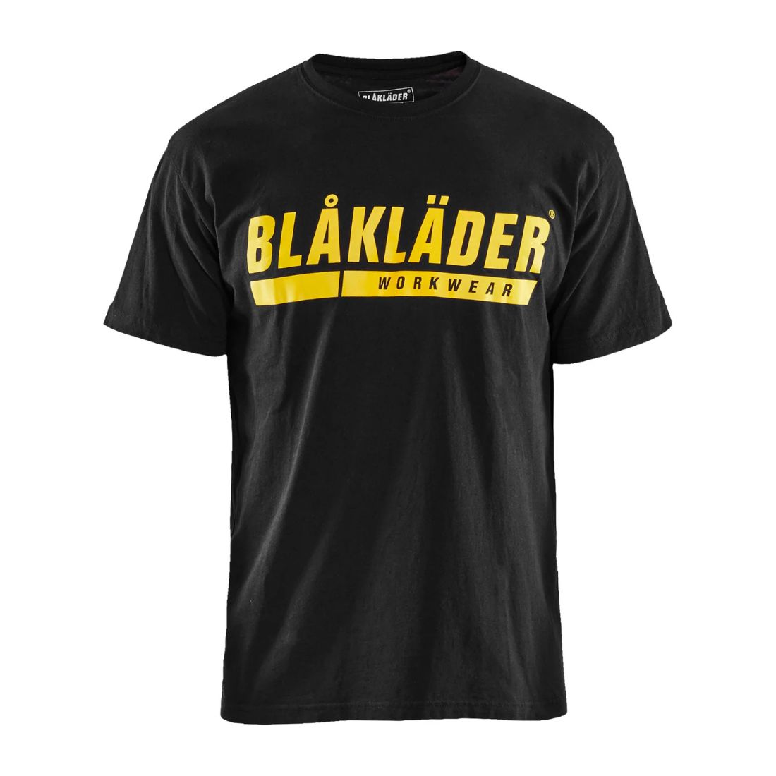 Blaklader Men's Short Sleeve Work T-Shirt 3555 - Black/Yellow