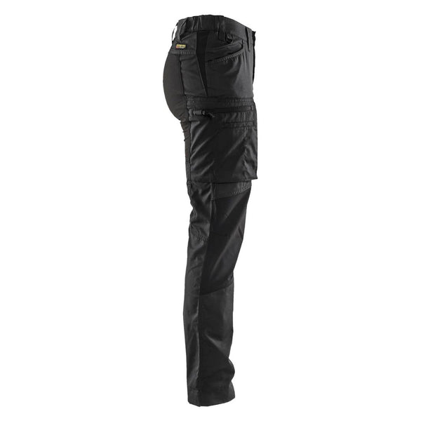 Blåkläder Women's Stratus Lite Stretch Work Pants 7153 - Black