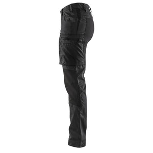 Blåkläder Women's Stratus Lite Stretch Work Pants 7153 - Black