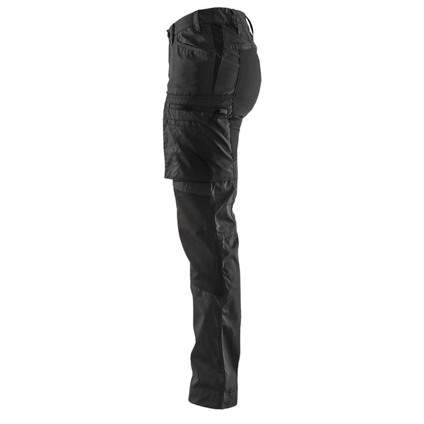Blåkläder Women's Stratus Lite Stretch Work Pants 7153 - Black
