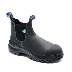 Blundstone Rotoflex 9301 Unisex Slip-on Insulated Composite Toe Work Safety Boot - Black