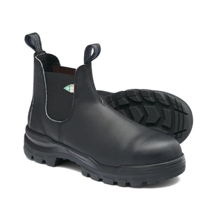 Blundstone Rotoflex 8301 Unisex Slip-on Composite Toe Work Safety Boot - Black