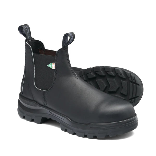 Blundstone Rotoflex 8301 Unisex Slip-on Composite Toe Work Safety Boot - Black
