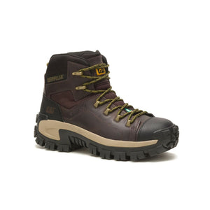 CAT Invader Men's 6" Hiker Waterproof Composite Toe CSA Work Boot 725676 - Brown