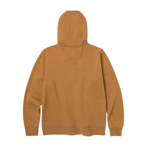 CAT Men's Heavyweight Trademark Banner Hoodie 1050048 - Bronze Heather