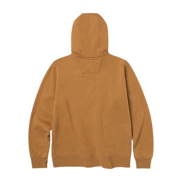 CAT Men's Heavyweight Trademark Banner Hoodie 1050048 - Bronze Heather
