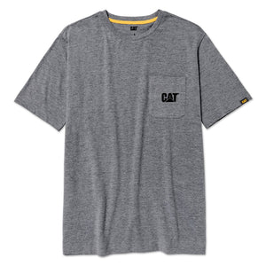 CAT Men's Tough Cut Work T-Shirt 1010244 - Grey