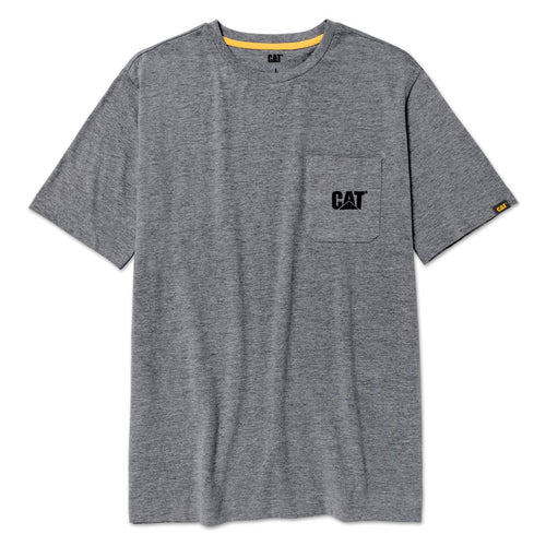 CAT Men's Tough Cut Work T-Shirt 1010244 - Grey