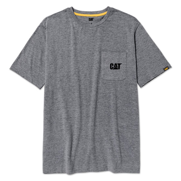 CAT Men's Tough Cut Work T-Shirt 1010244 - Grey