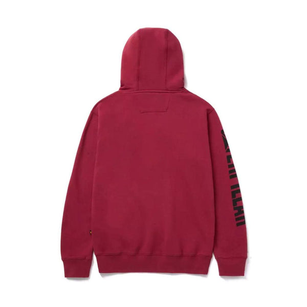 CAT Men's Trademark Banner Hoodie - Brick Red 1910709