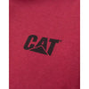 CAT Men's Trademark Banner Hoodie - Brick Red 1910709