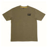 CAT Short Sleeve Logo Work T-Shirt - Green 7010045