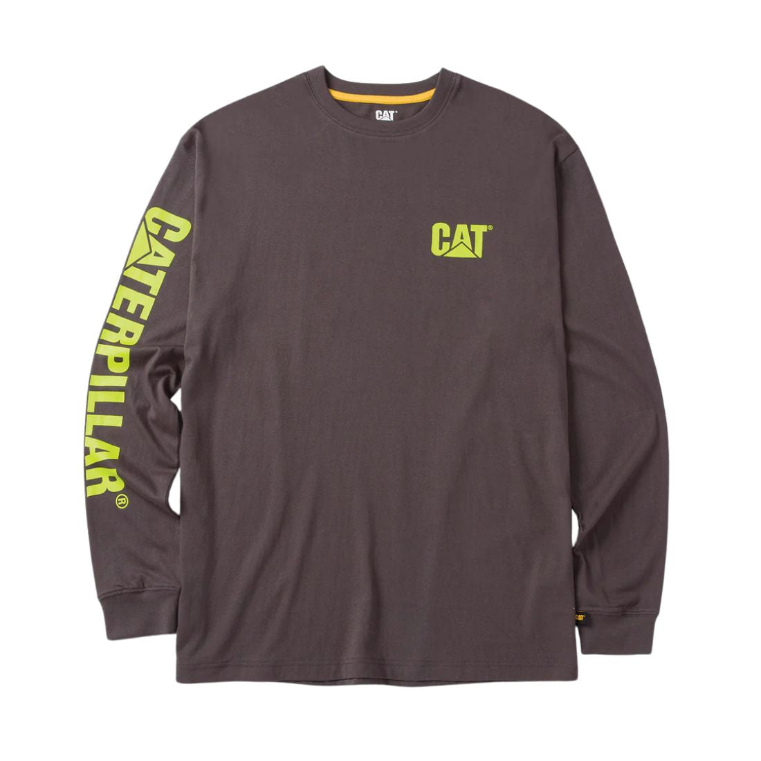 CAT Trademark Banner Long Sleeve Work Shirt - Magnet 1510034
