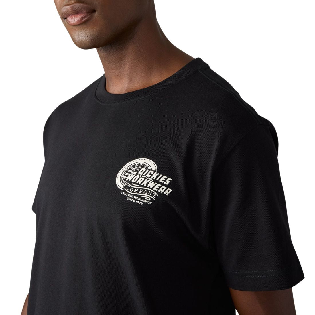 Dickie Men's Short Sleeve High Speed Graphic Work T-Shirt A87I7 - Blac
