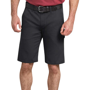 Dickies 11" Tough Max™ Men's Duck Carpenter Work Shorts DX802 - Stonewashed Black