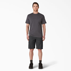 Dickies Men's 11" FLEX Cooling Performance Work Cargo Shorts SR607 - Black