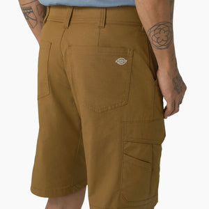 Dickies Men's 11" FLEX Cooling Performance Work Cargo Shorts SR607 - Brown Duck