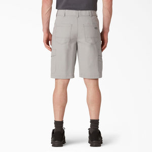 Dickies Men's 11" FLEX Cooling Performance Work Cargo Shorts SR607 - Nickel Grey
