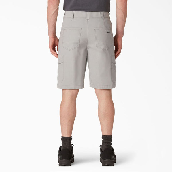 Dickies Men's 11" FLEX Cooling Performance Work Cargo Shorts SR607 - Nickel Grey