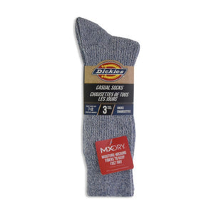 Dickies Men's 3-Pack Spandex Casual Socks 97265PSD