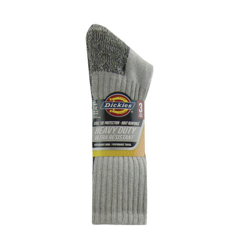 Dickies Men's Heavyweight Cotton Blend 3-Pack Socks 3264D